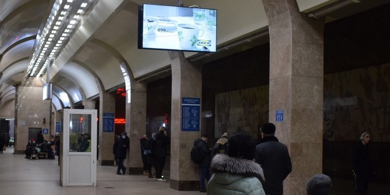 Перезапуск мониторов в Нижегородском метро